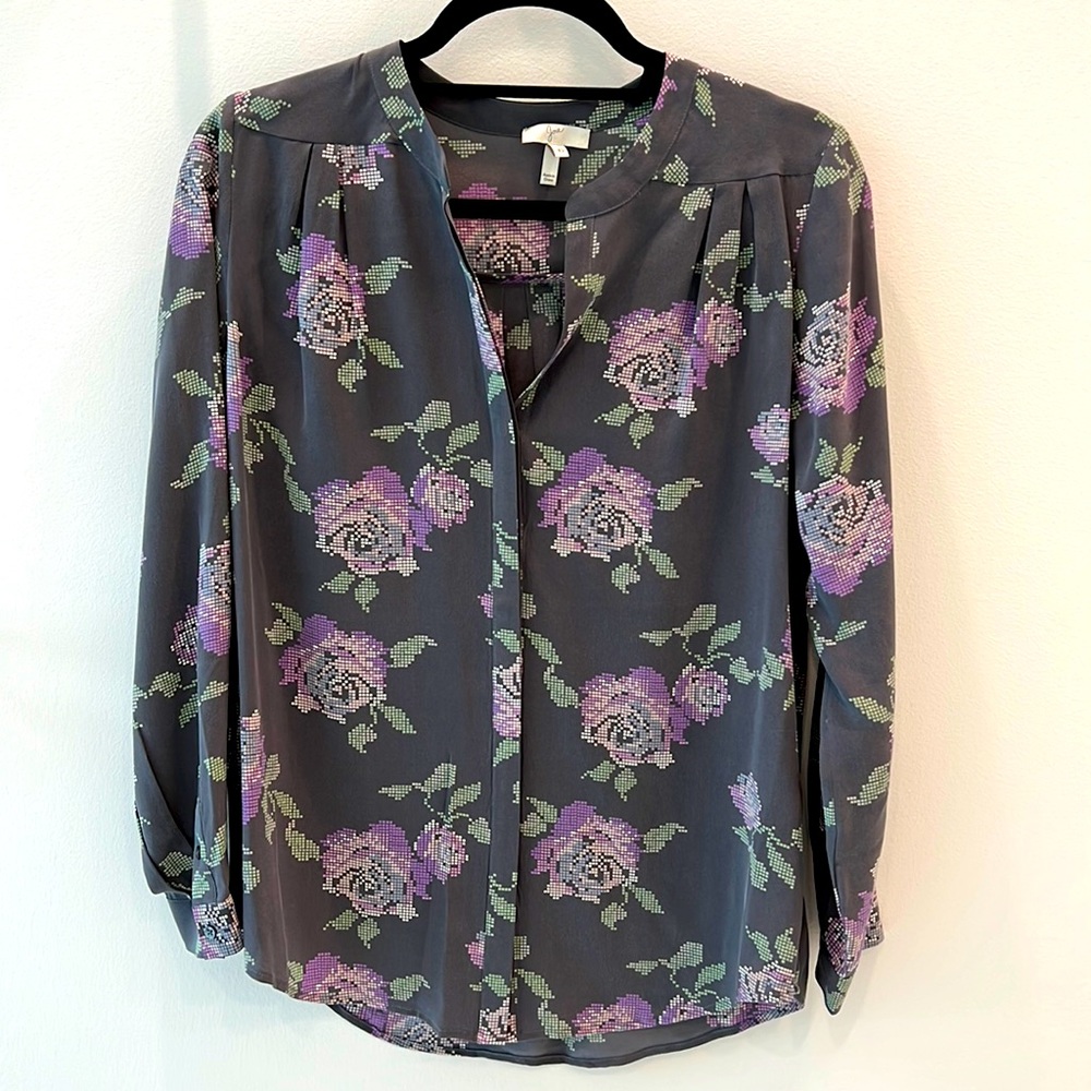 Joie Floral Blouse size XS